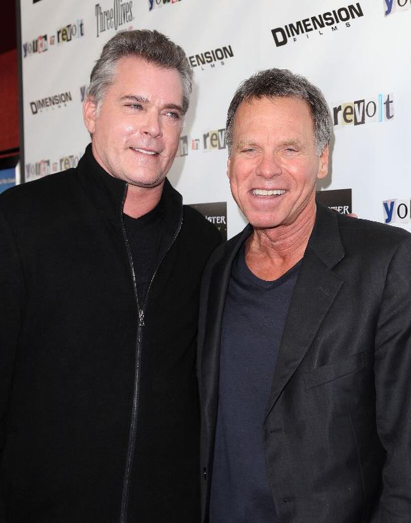 Ray Liotta and producer David Permut at the California premiere of "Youth in Revolt."