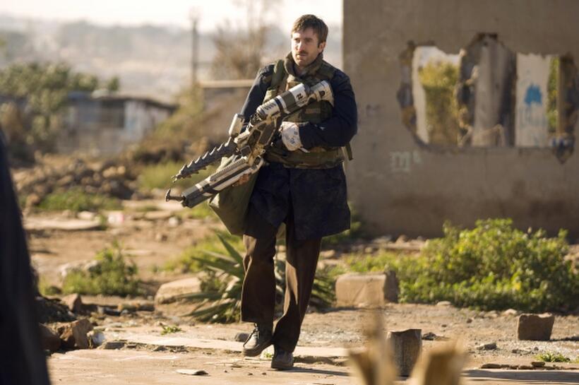 Sharlto Copley in "District 9."