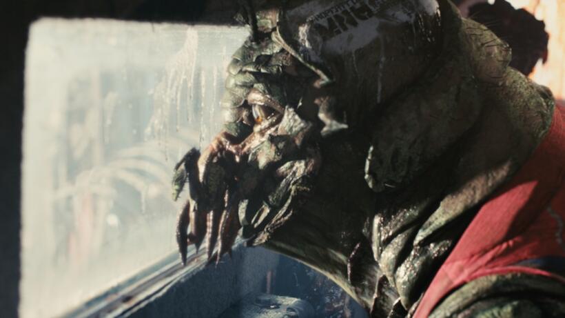 A scene from "District 9."