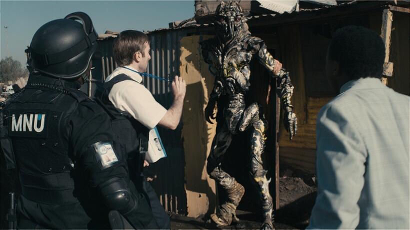 Sharlto Copley in "District 9."