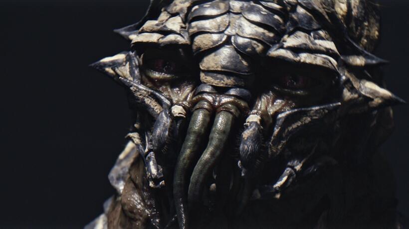 A scene from "District 9."