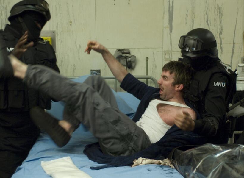 Sharlto Copley in "District 9."