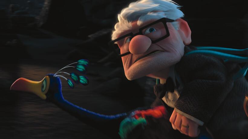 Kevin and Carl Fredricksen in "Up."