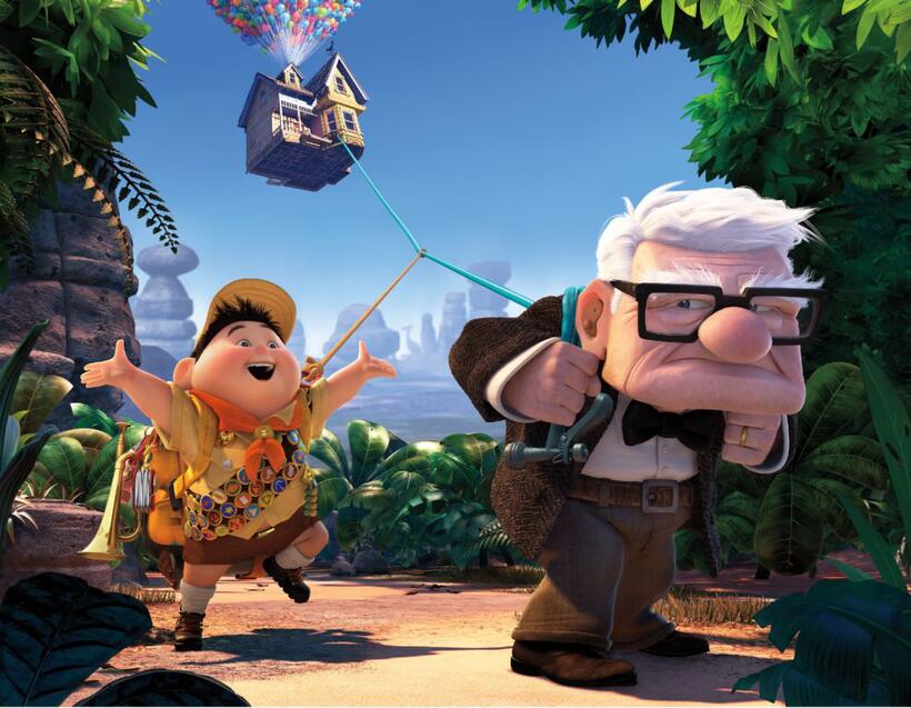 A scene from "Up."