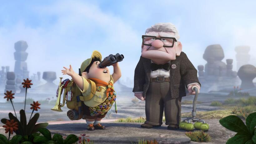 A scene from "Up."
