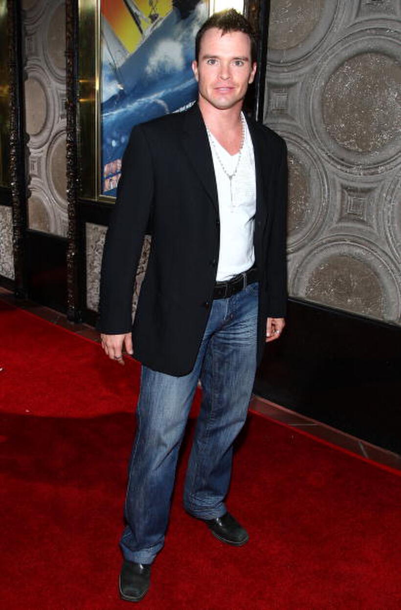McKay Stewart at the California premiere of "Morning Light."