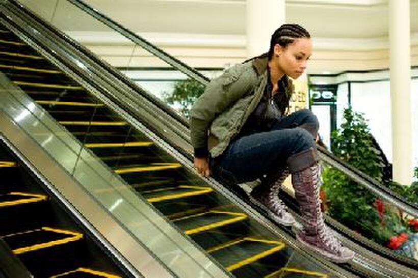 Natascha Hopkins as Vixen in "Paul Blart: Mall Cop."