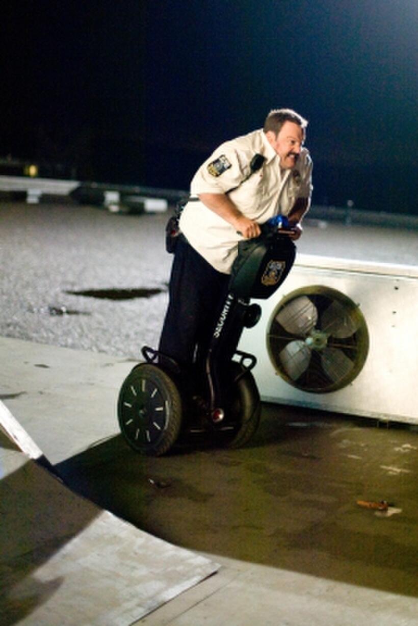 Kevin James as Paul Blart in "Paul Blart: Mall Cop."