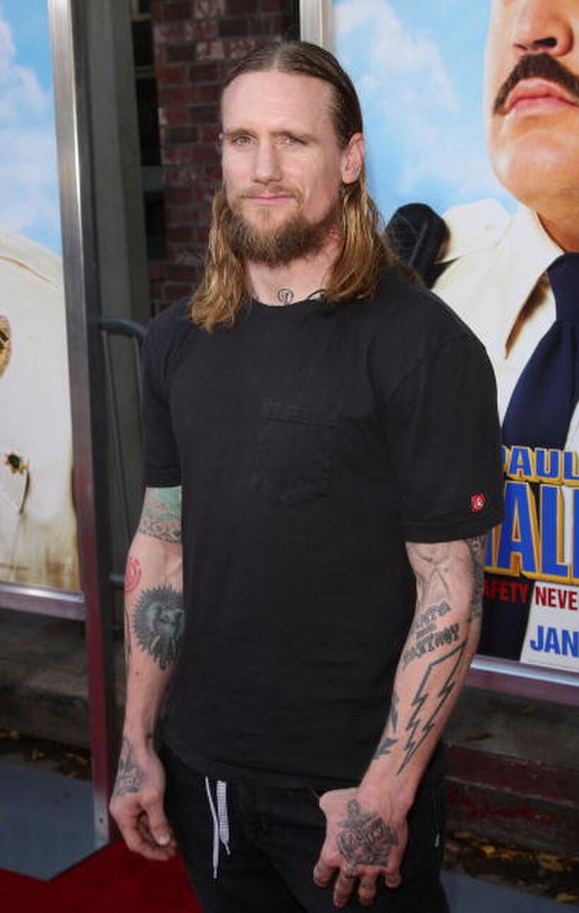 Mike Vallely at the California premiere of "Paul Blart: Mall Cop."