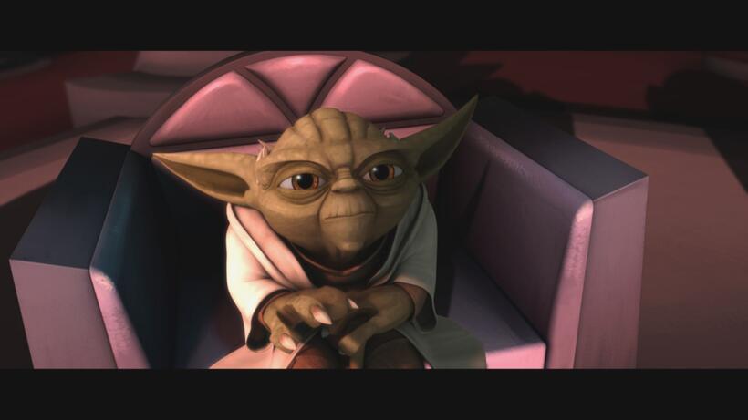 A scene from "Star Wars: The Clone Wars."