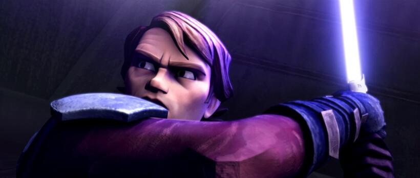 A scene from "Star Wars: The Clone Wars."