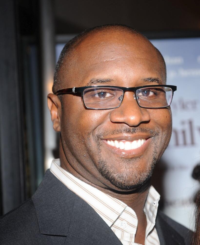 Roger Bob at the New York premiere of "Tyler Perry's The Family That Preys."