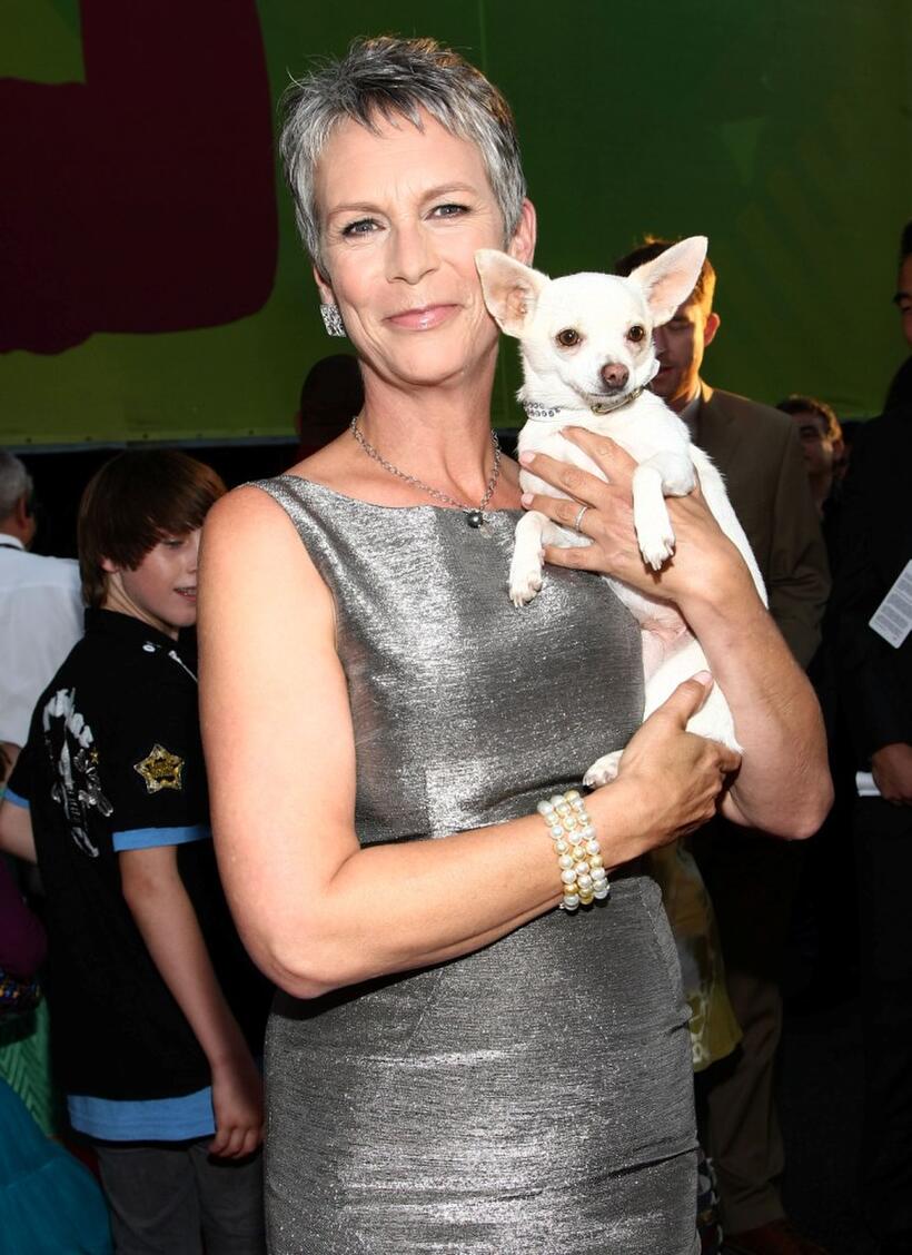 Jamie Lee Curtis at the world premiere of "Beverly Hill Chihuahua."