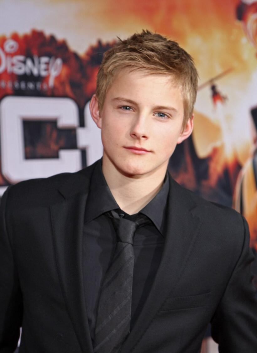 Alexander Ludwig at the California premiere of "Race to Witch Mountain."