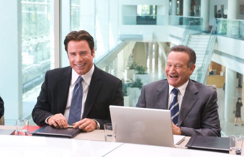 John Travolta and Robin Williams in "Old Dogs."