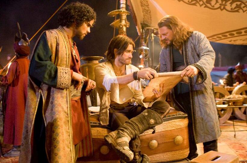 Reece Ritchie, Jake Gyllenhaal and Richard Coyle in "Prince of Persia: The Sands of Time."