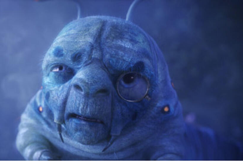 Caterpillar in "Alice in Wonderland."