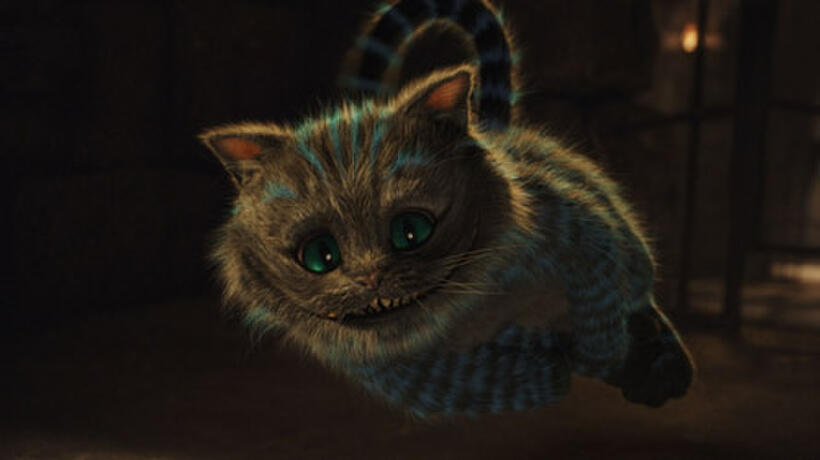 Cheshire Cat in "Alice in Wonderland."
