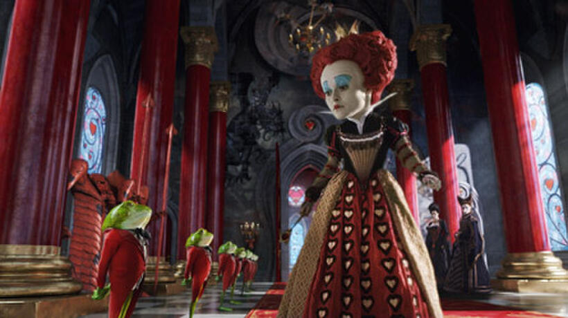Red Queen in "Alice in Wonderland."