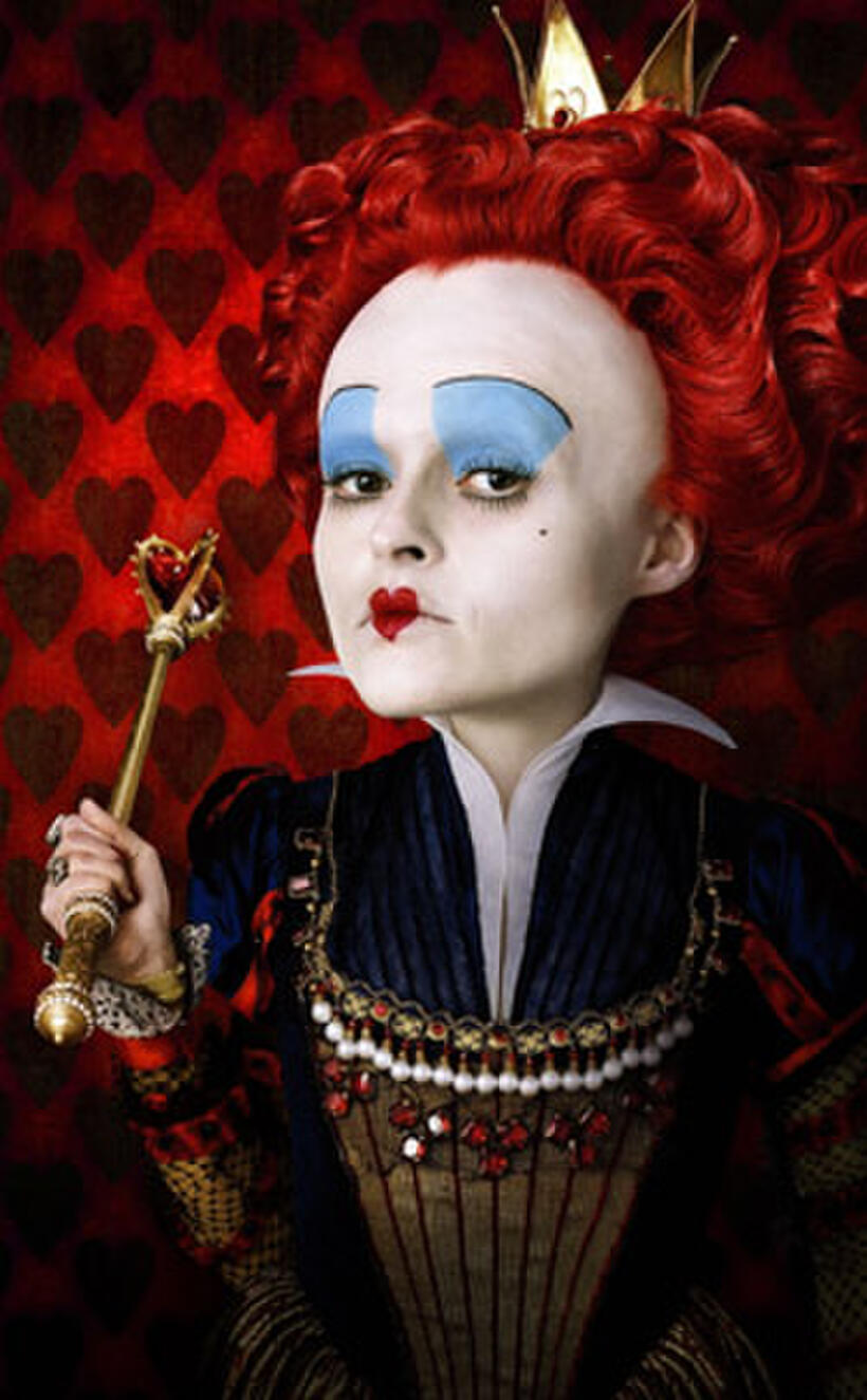 Helena Bonham Carter in "Alice in Wonderland."