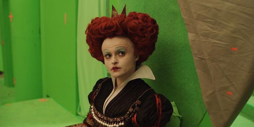 A scene from "Alice in Wonderland."