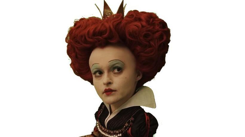 A scene from "Alice in Wonderland."