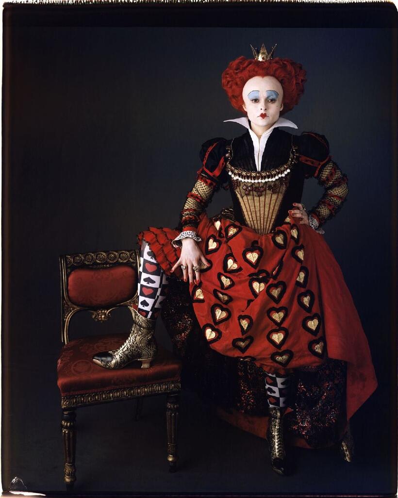 Helena Bonham Carter in "Alice in Wonderland."