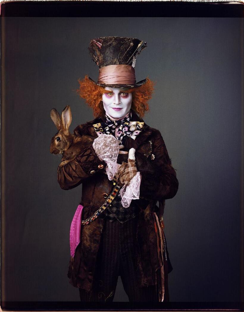 Johnny Depp in "Alice in Wonderland."