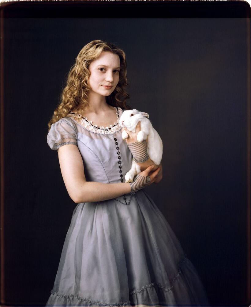 Mia Wasikowska in "Alice in Wonderland."