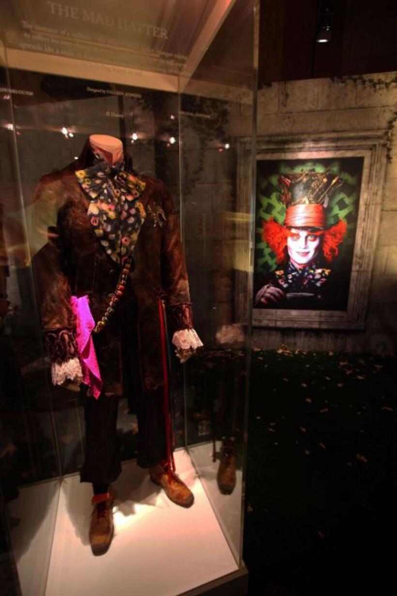 A scene from "Alice in Wonderland."