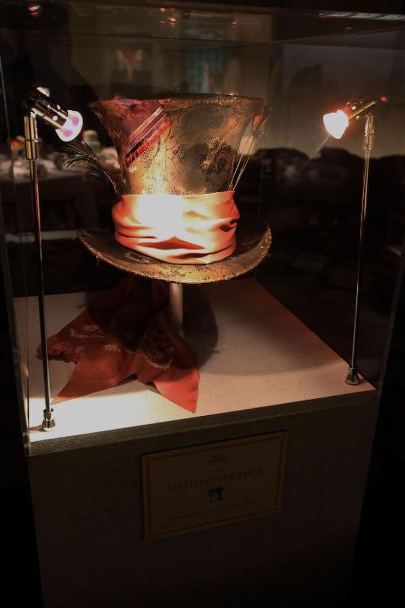 A scene from "Alice in Wonderland."