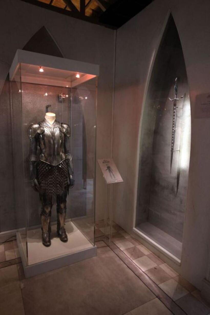 A scene from "Alice in Wonderland."