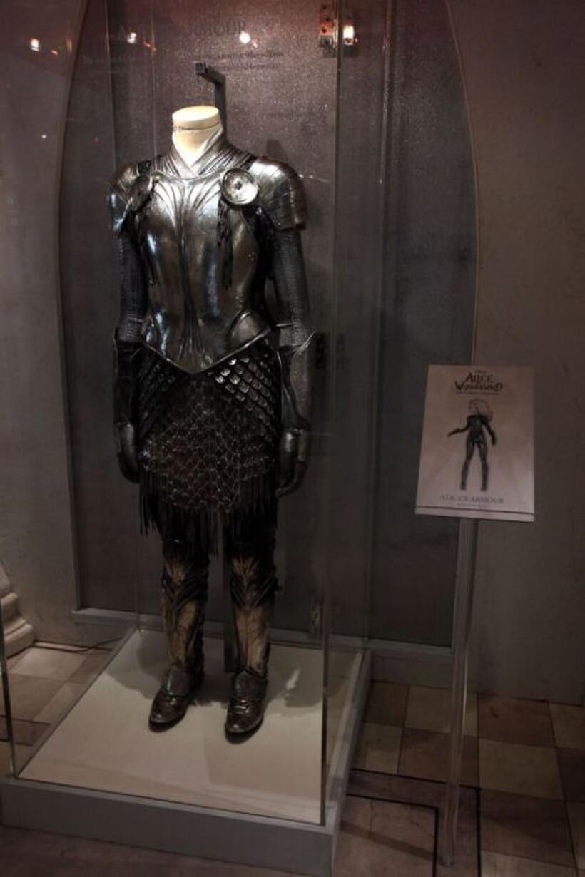 A scene from "Alice in Wonderland."