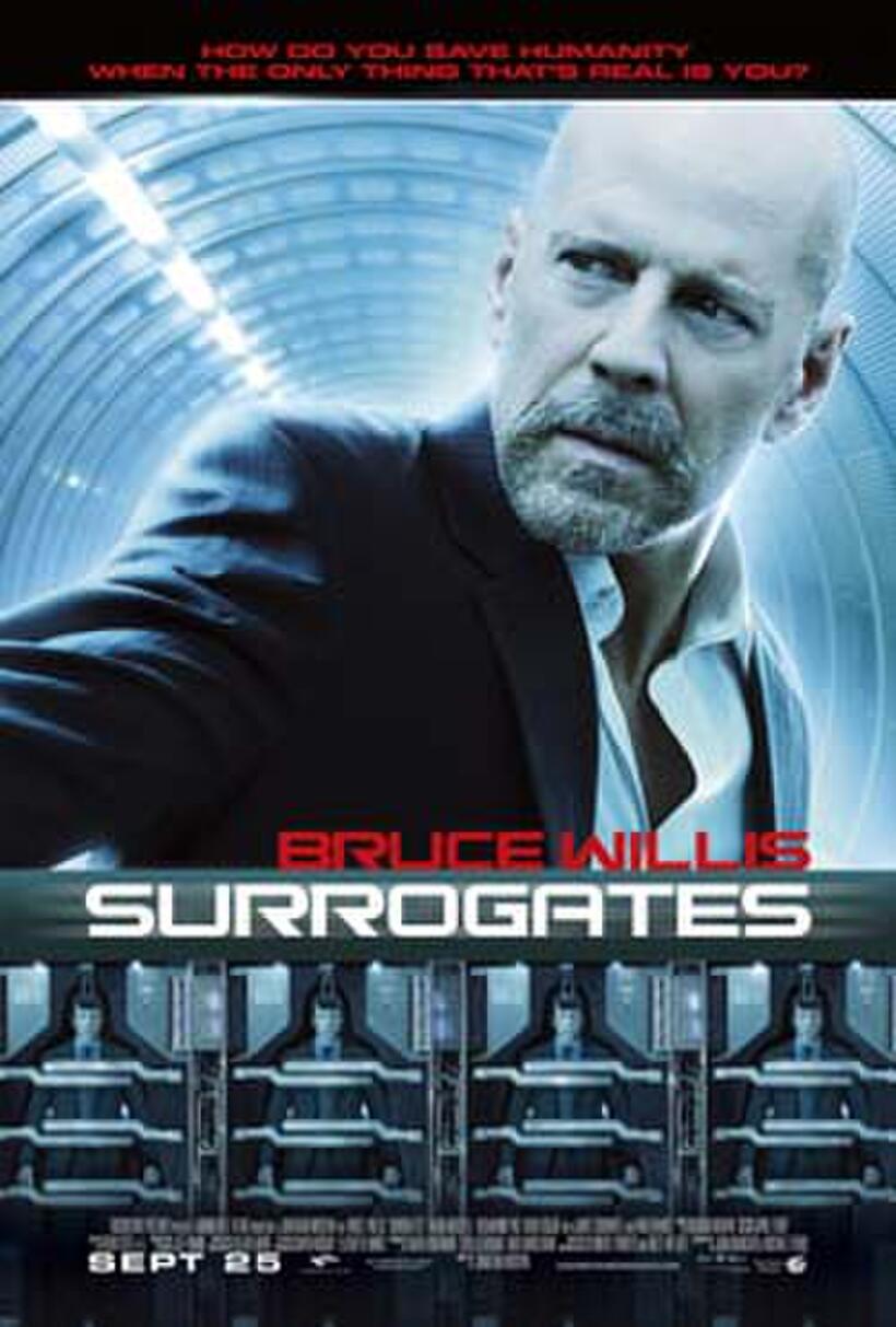 Poster art for "Surrogates."