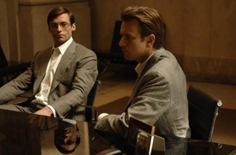 Hugh Jackman and Ewan McGregor in "Deception."
