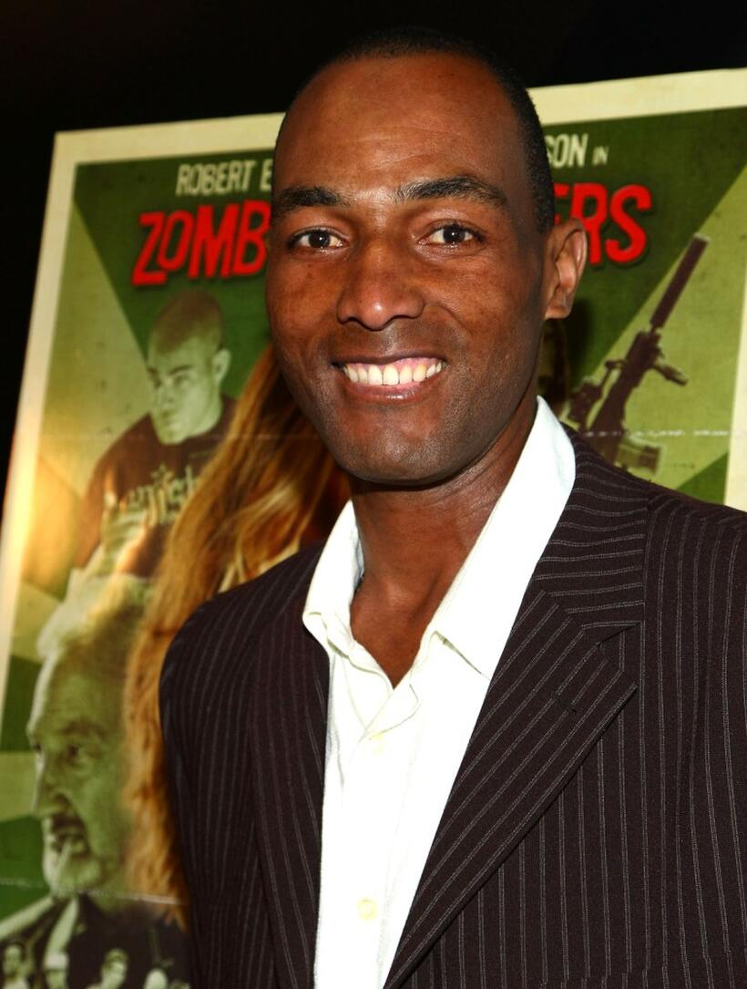 Calvin Green at the California premiere of "Zombie Strippers" - Arrivals.