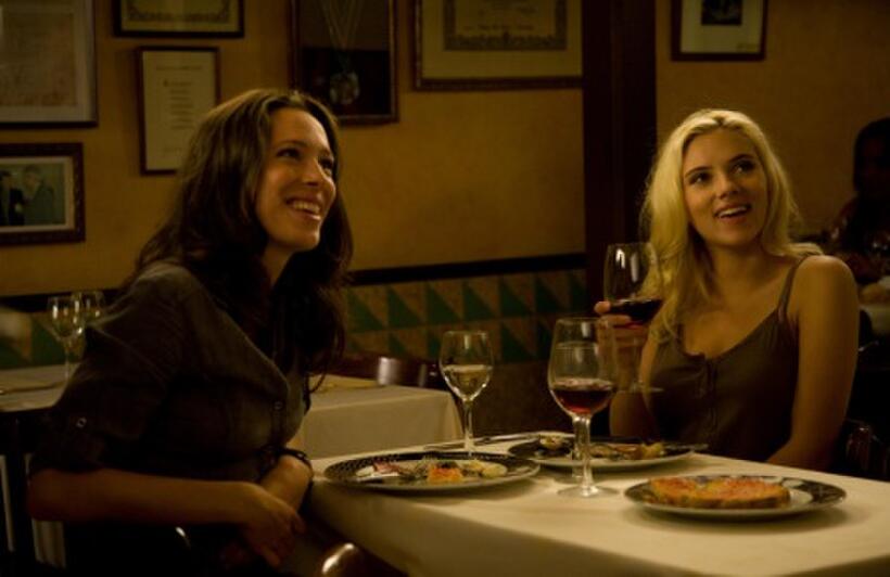 Rebecca Hall and Scarlett Johansson in "Vicky Cristina Barcelona."