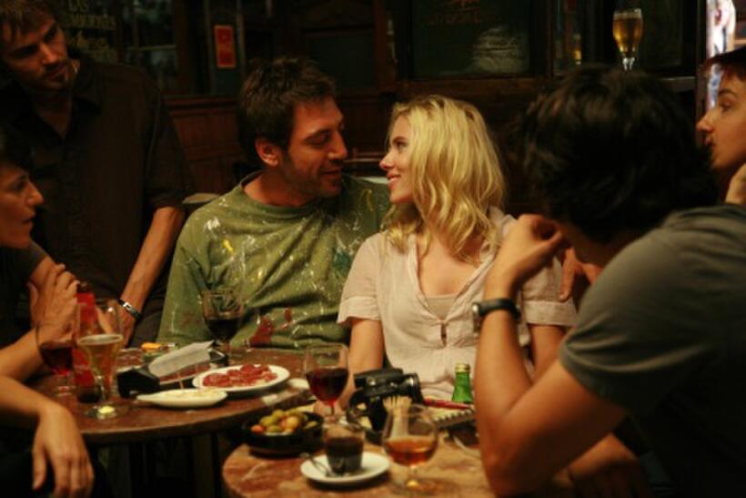 Javier Bardem and Scarlett Johansson in "Vicky Cristina Barcelona."