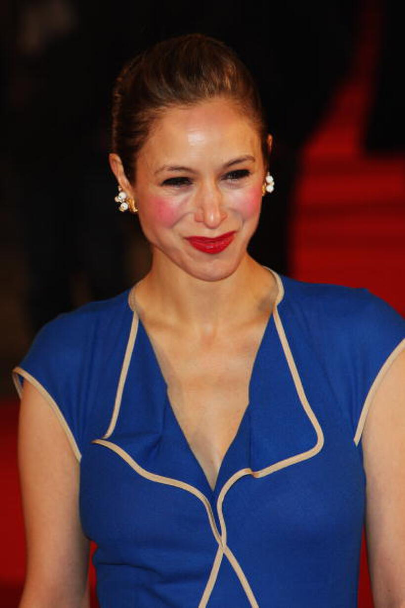 Jodhi May at the red carpet of the European premiere of "Defiance."