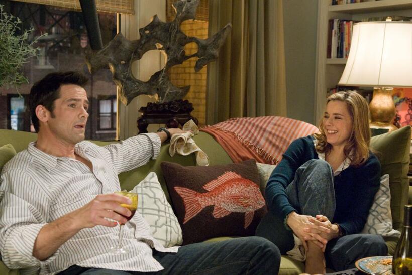 Billy Campbell as Richard and Tea Leoni as Gwen in "Ghost Town."