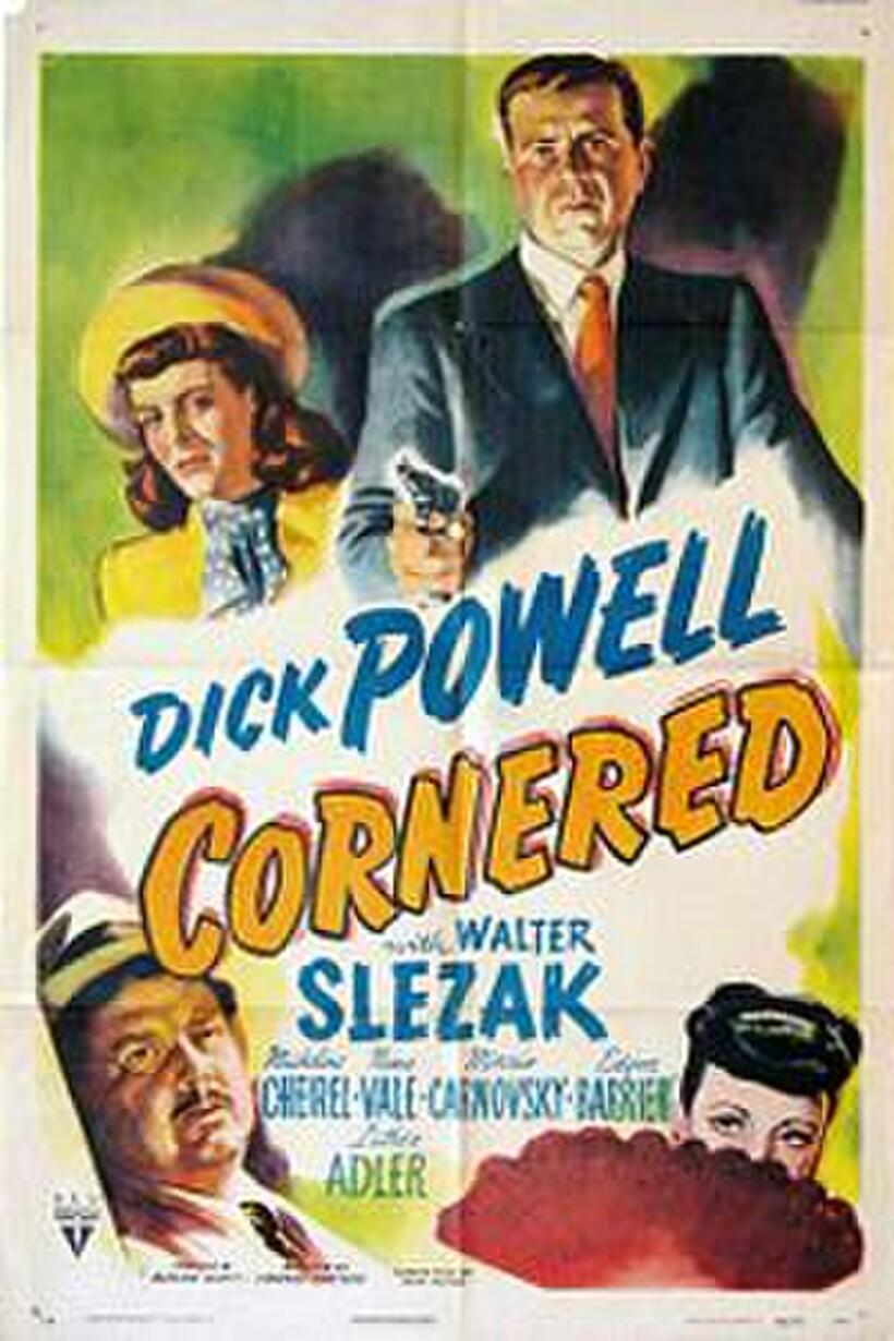 Poster art for "Cornered."