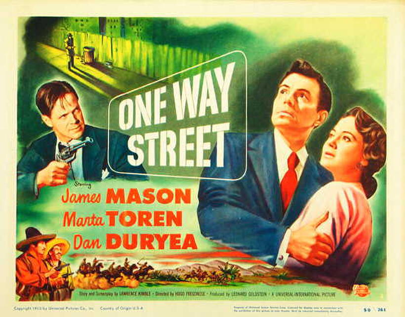 Poster art for "One Way Street."