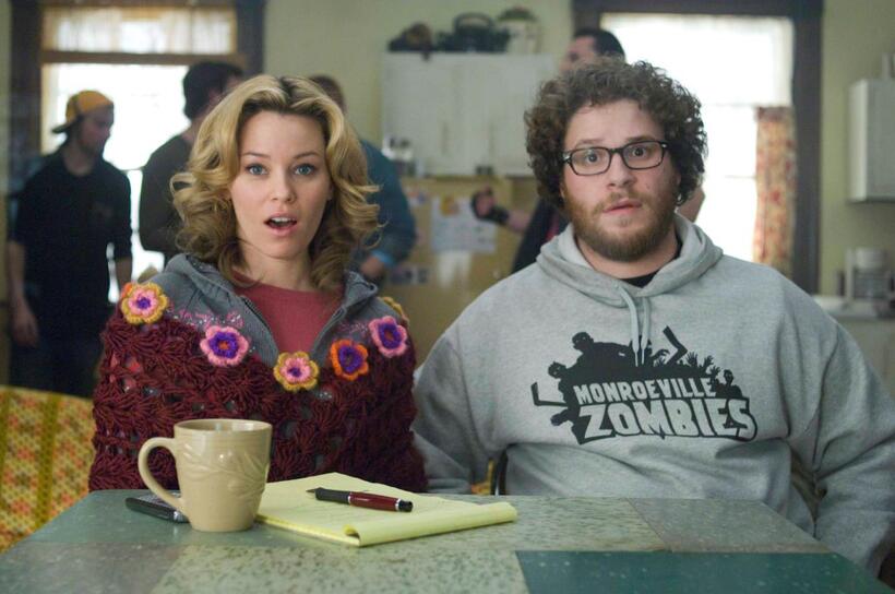 Elizabeth Banks and Seth Rogen in "Zack and Miri Make a Porno."