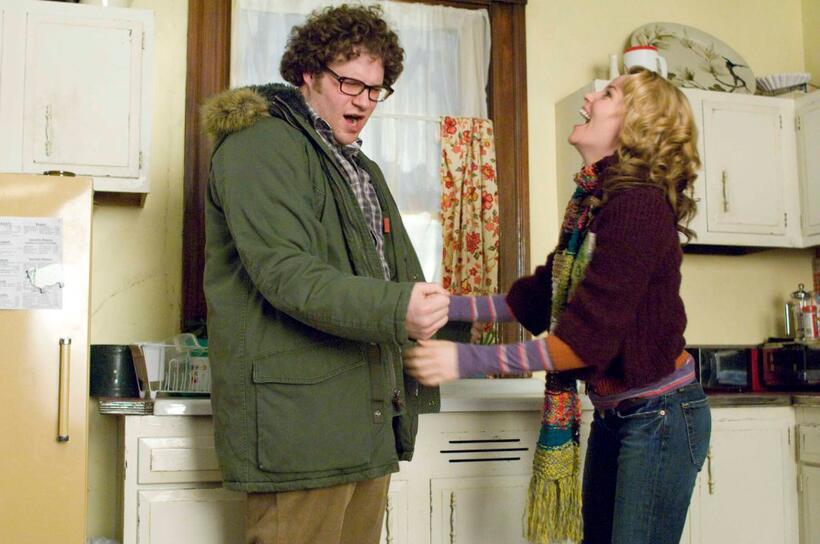 Seth Rogen and Elizabeth Banks in "Zack and Miri Make a Porno."