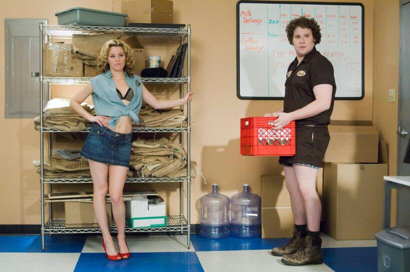 Elizabeth Banks and Seth Rogen in "Zack and Miri Make a Porno."