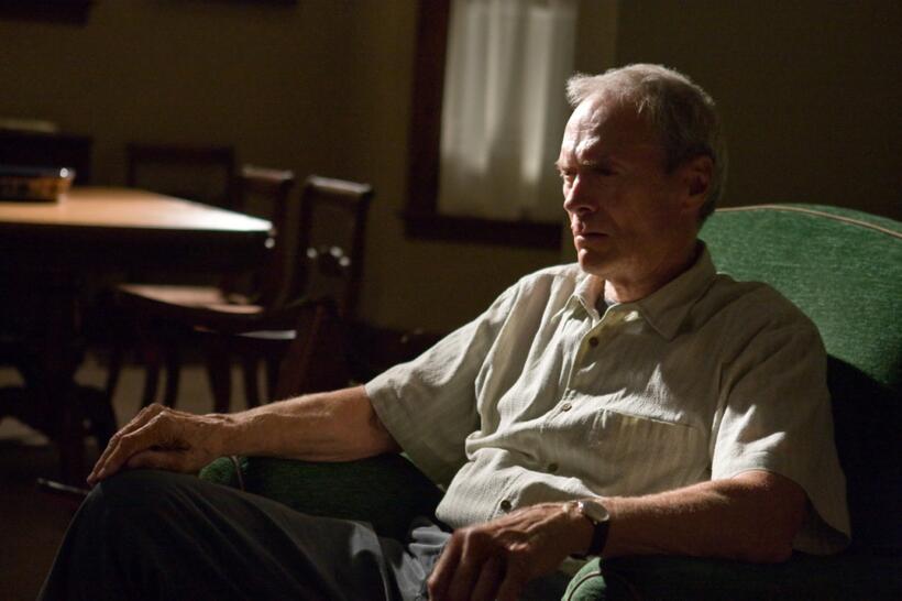 Clint Eastwood as Walt Kowalski in "Gran Torino."