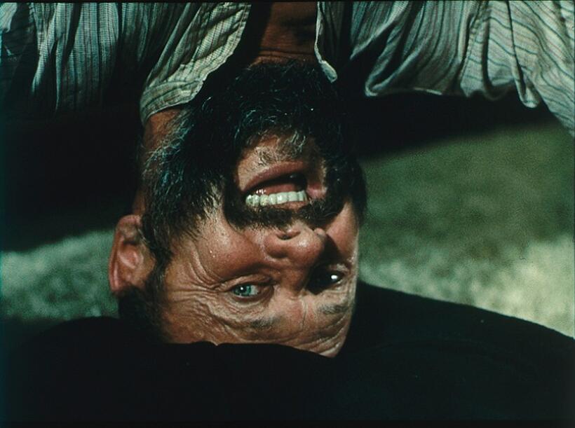Donald Pleasence as Doc Tydon in "Wake in Fright."