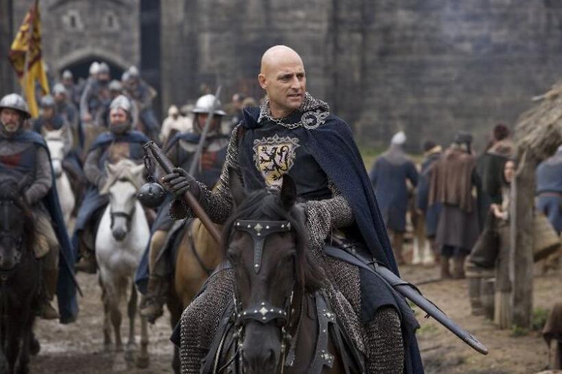 Mark Strong as Godfrey in "Robin Hood."