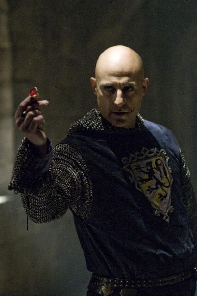 Mark Strong as Godfrey in "Robin Hood."