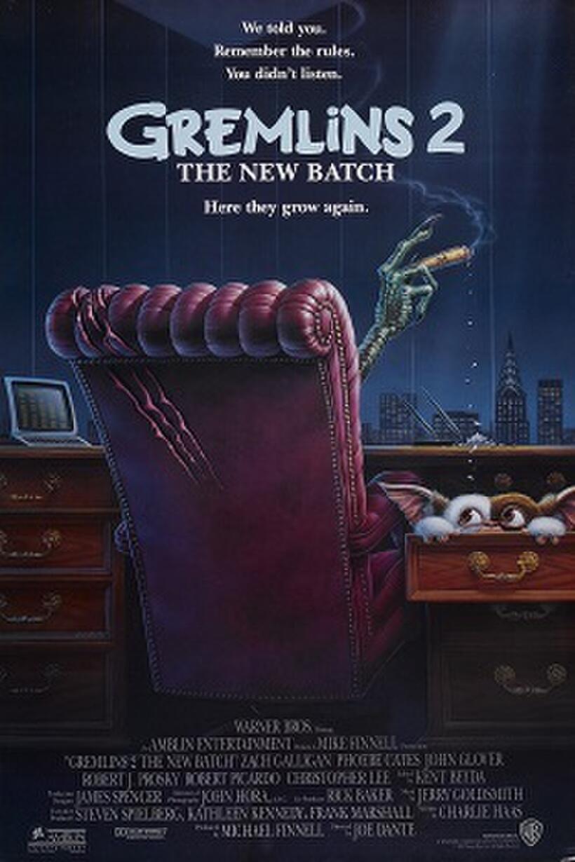 Poster art for "Gremlins 2: The New Batch".
